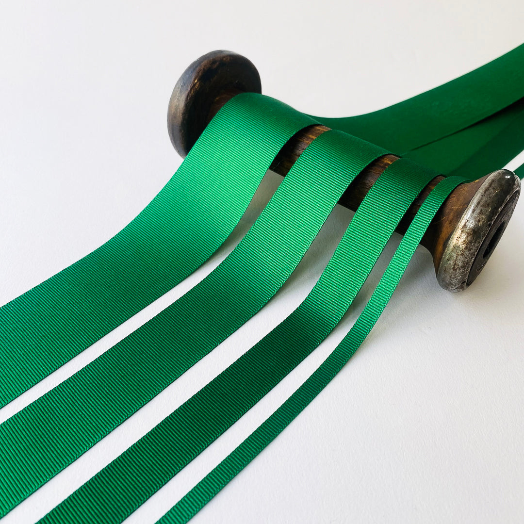 green grosgrain