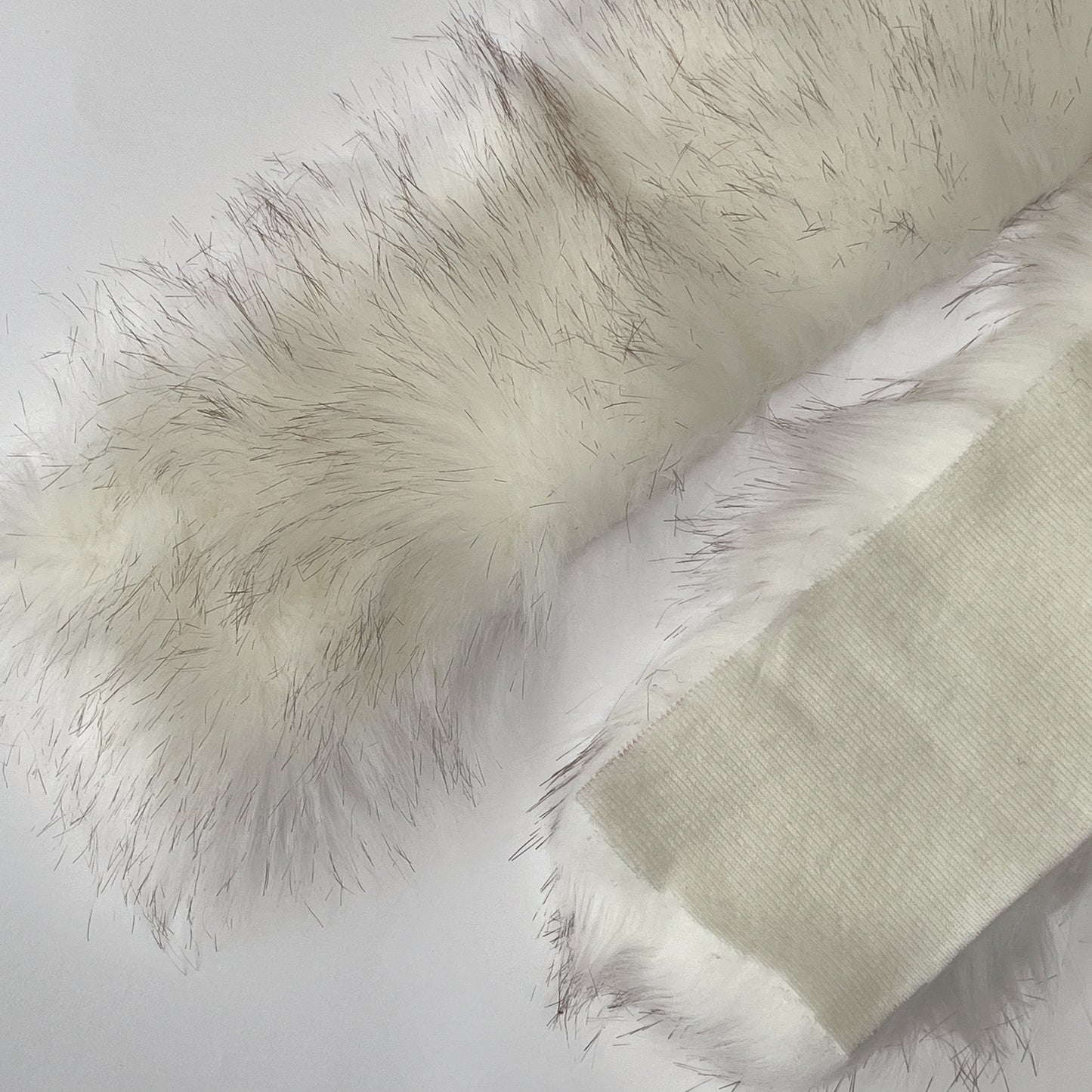 Faux Fur Trim - Ivory