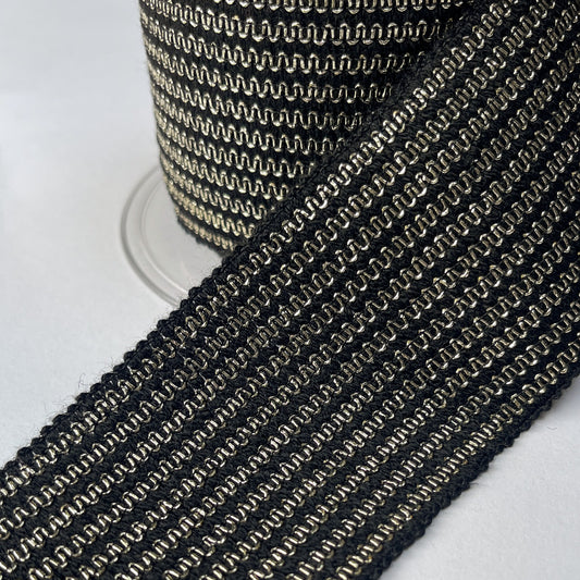 Élastiques Lurex de 50 mm de large