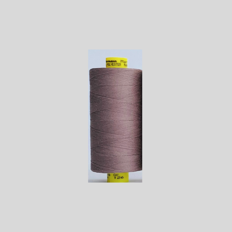 Gutermann Mara #70 Strong Sewing Thread 700m Spools - Taupe 126 - Kleins Haberdashery