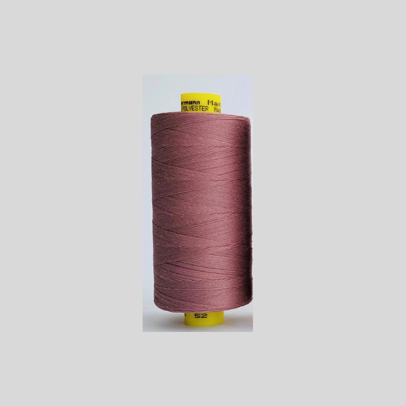 Mara #70 Strong Sewing Thread 700m Spools - Brick Pink 52 - Kleins Haberdashery