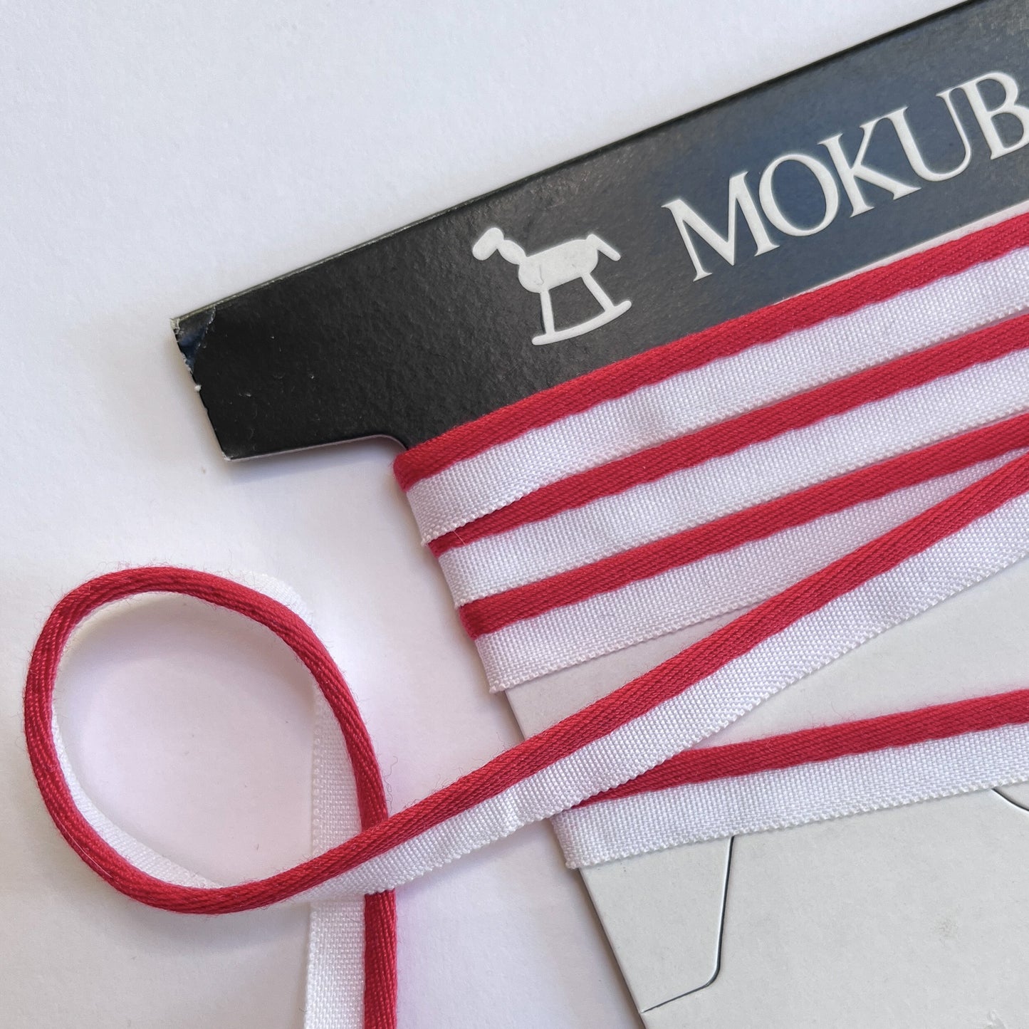 Mokuba Piping Cord - Red