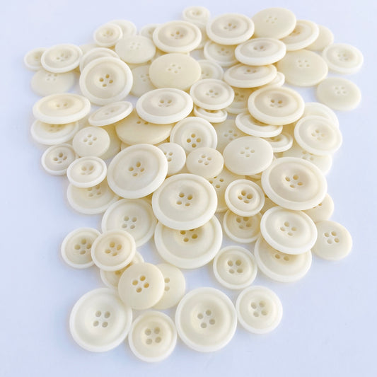 Natural corozo buttons
