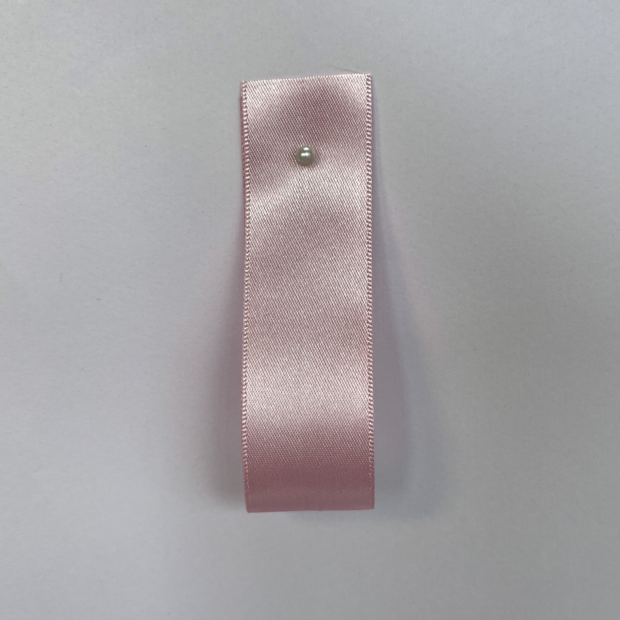 Pastel Pink Satin Ribbon By Klein - 8 widths – Kleins Haberdashery