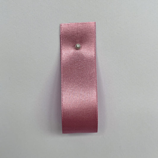 Carnation Pink Satin Ribbon By Klein - 6 widths