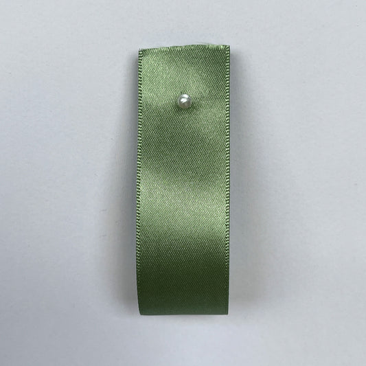 Light Khaki Satin Ribbon By Klein - 6 widths