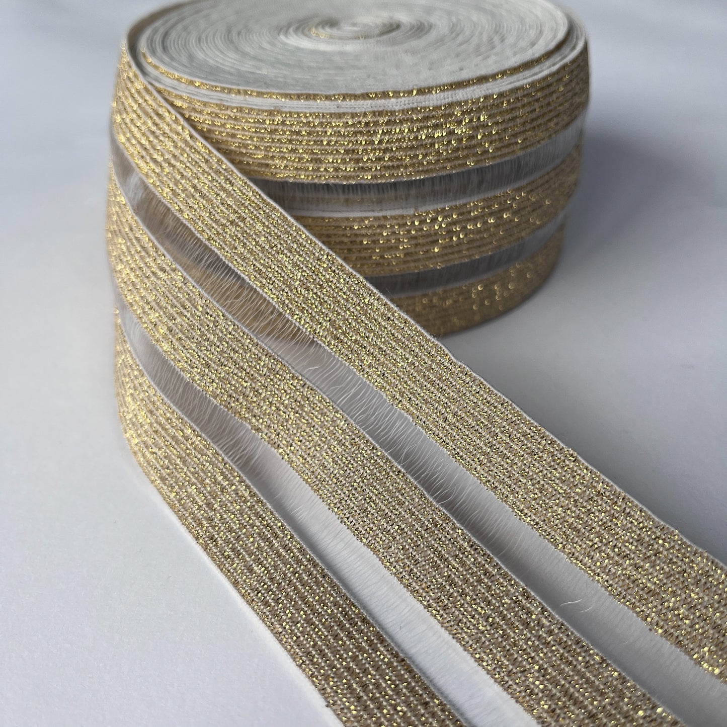 Élastiques Lurex de 50 mm de large