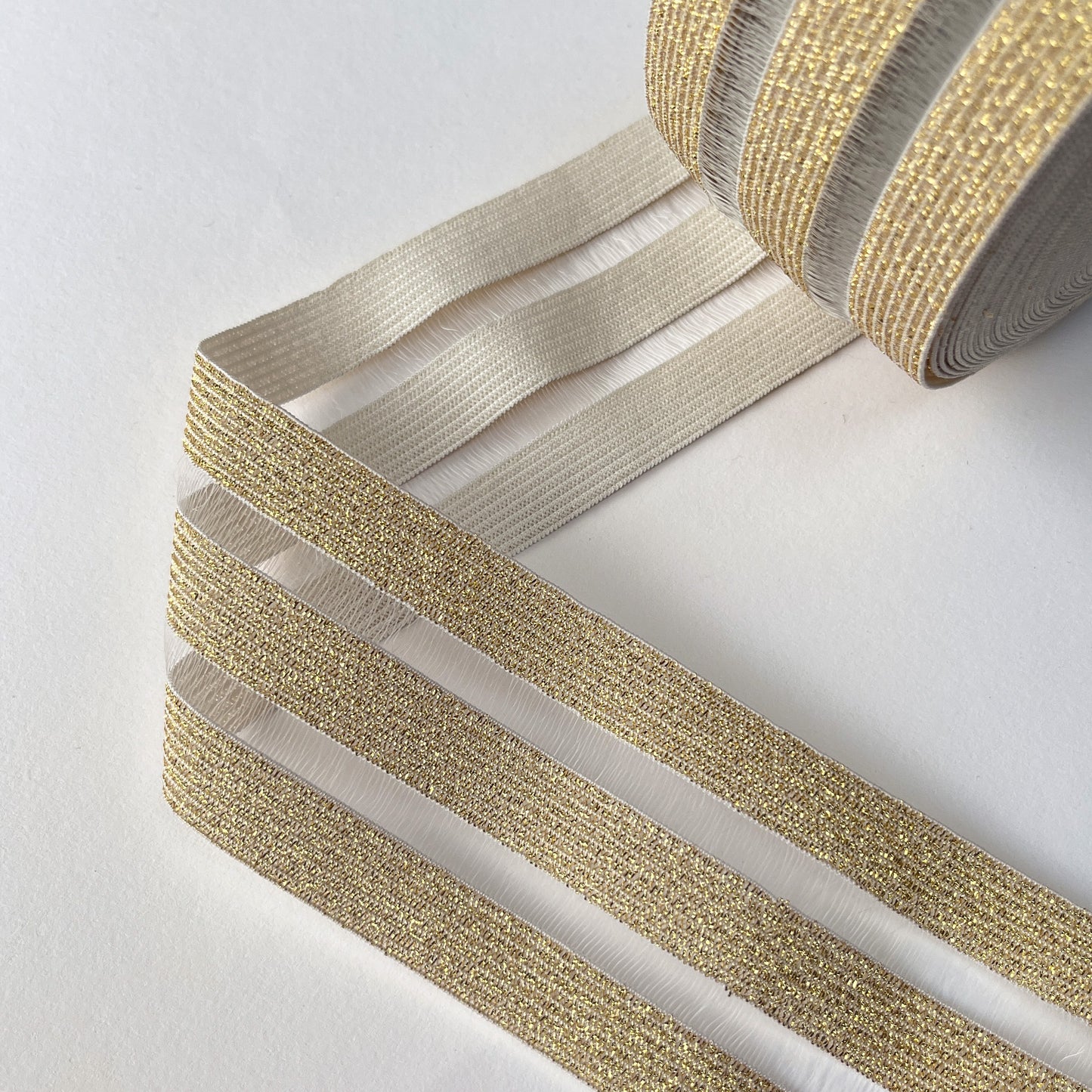 Élastiques Lurex de 50 mm de large
