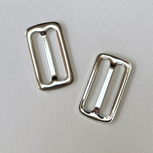 Silver 3 Bar Metal Slider