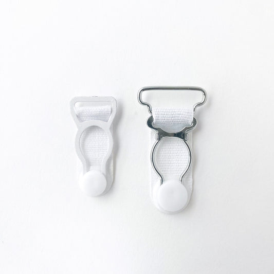 Fabric Covered Suspender Clips By Klein