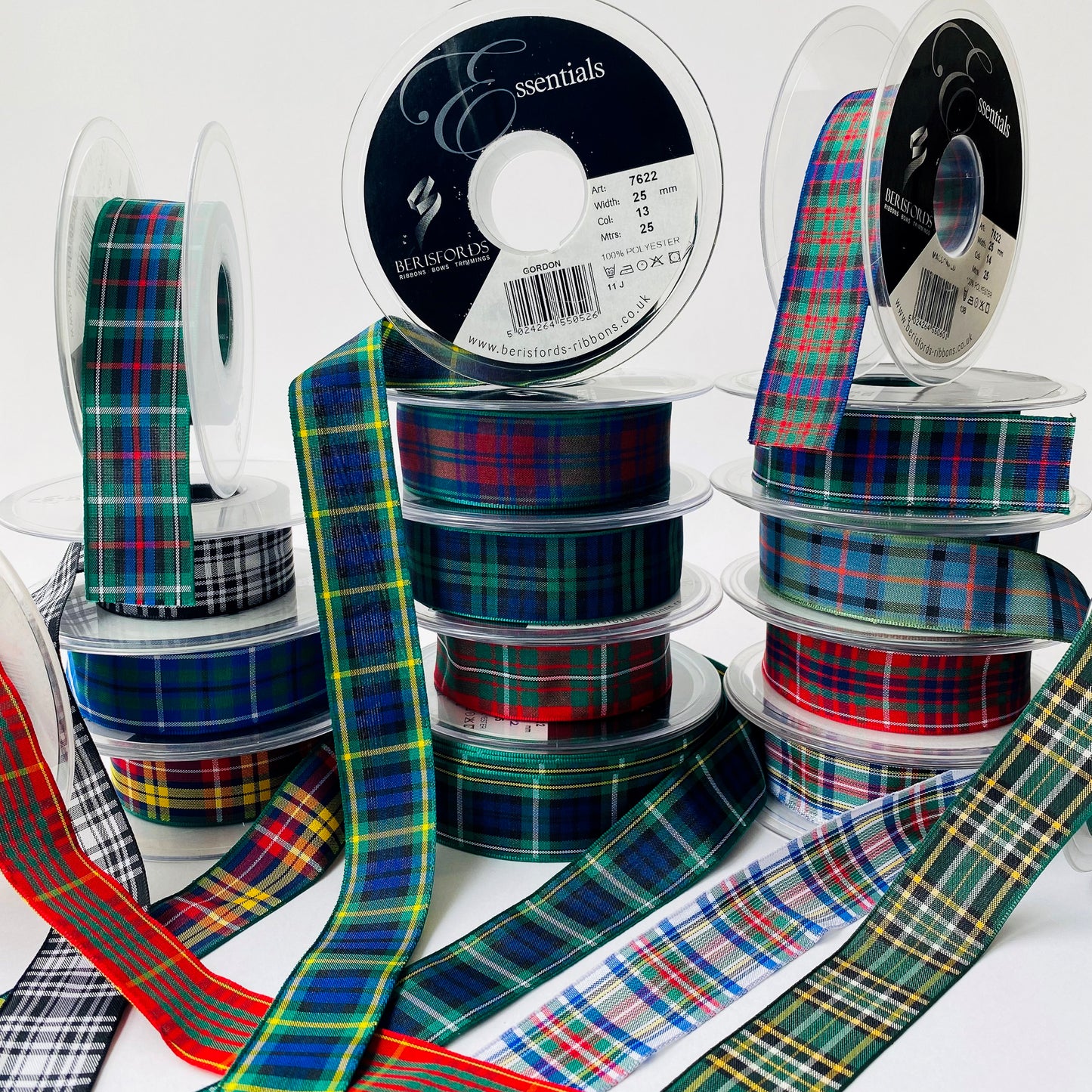 genuine approved tartan clan ribbons