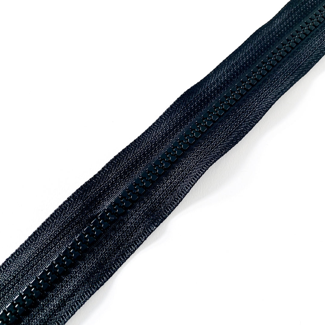 #5 Continuous Black Vislon Zip by YKK - Kleins Haberdashery