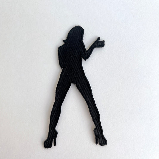 'Silhouette' Girl patch