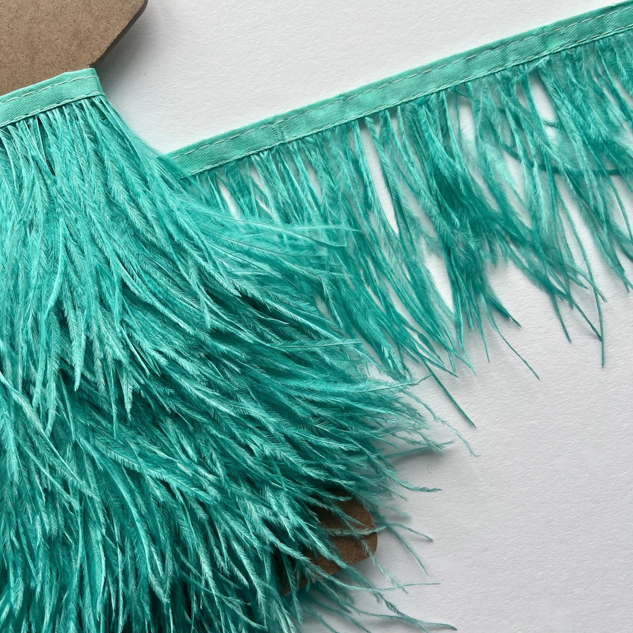 Ostrich feather on sale fringe trim