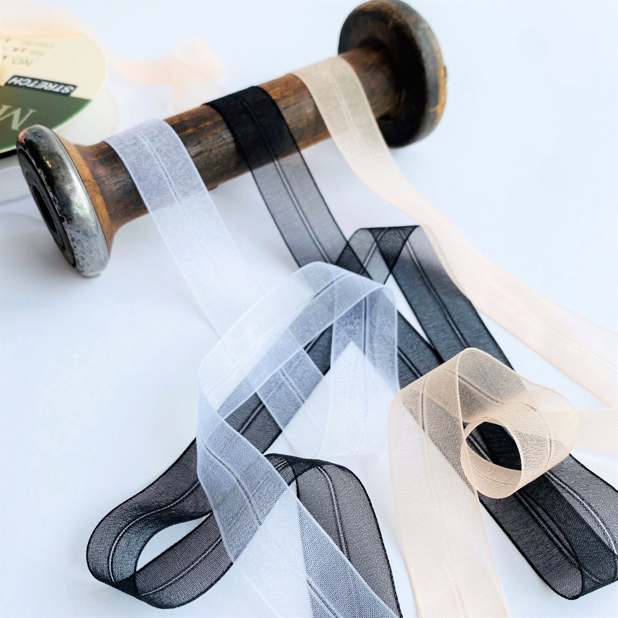 Stretch Organdy Ribbon Mokuba and Luxury Ribbons – Kleins Haberdashery