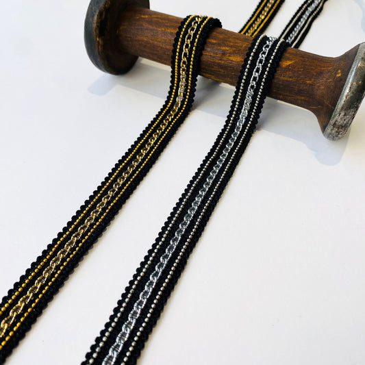 15mm Metallic Chain Braid by Klein