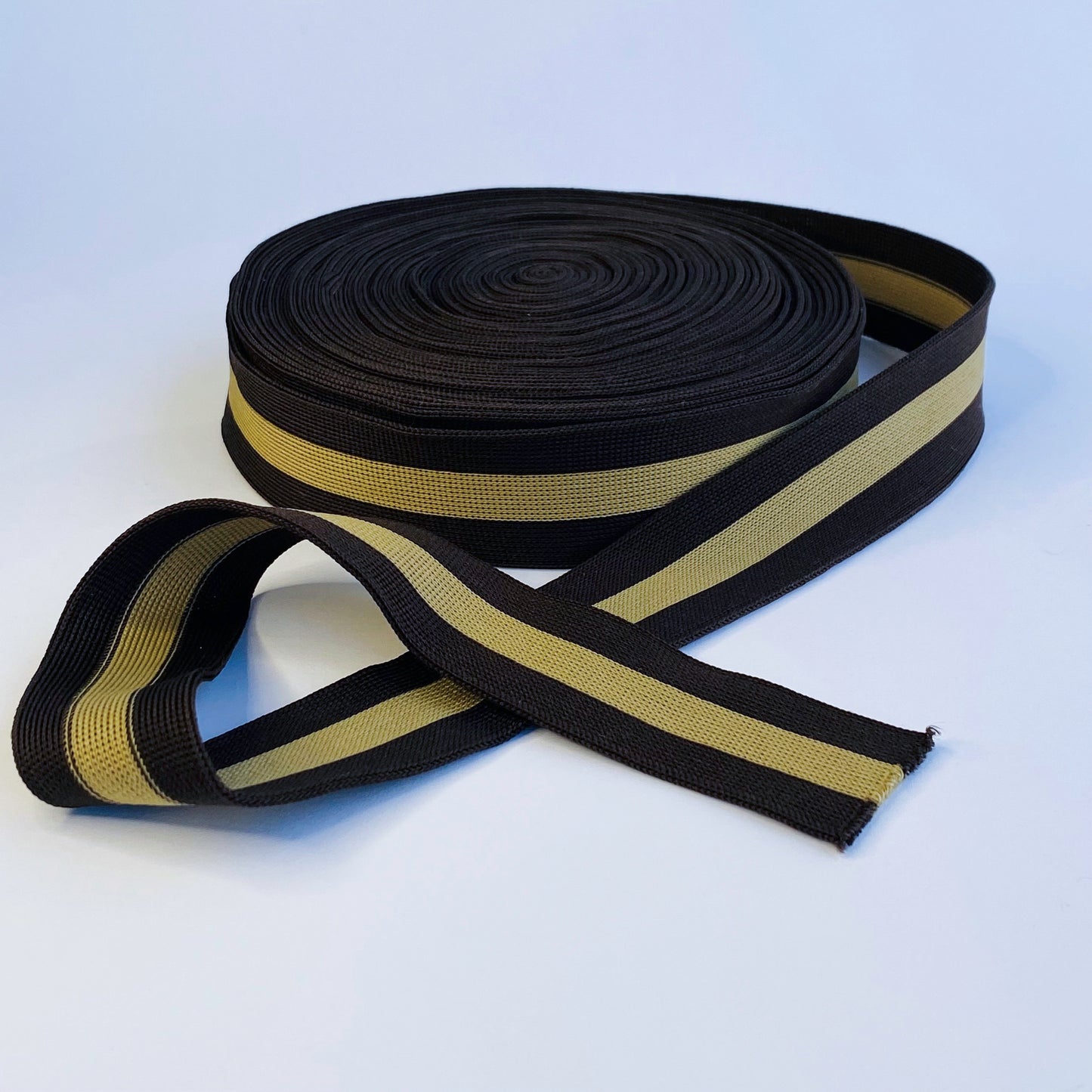 30mm Striped Knitted Trim