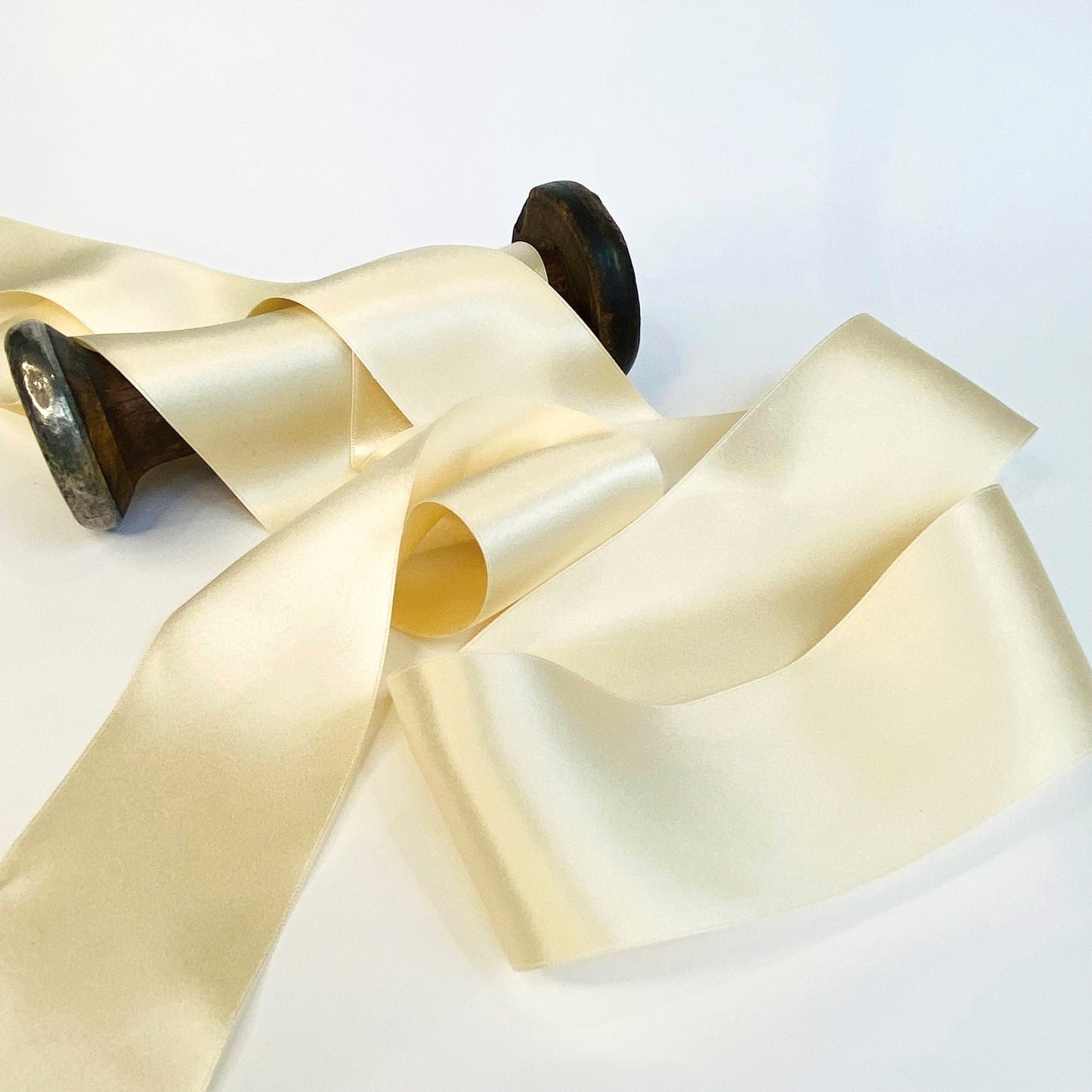 50mm Pure Silk Ribbon by Le Claudel
