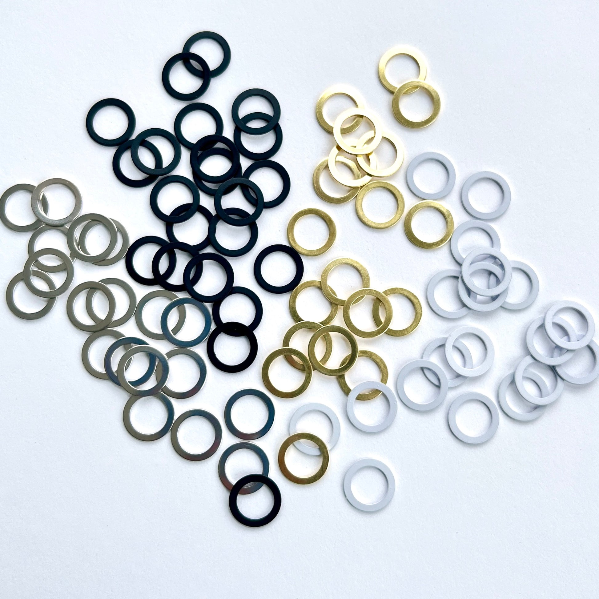 8mm Metal ring for lingerie and swimwear – Kleins Haberdashery