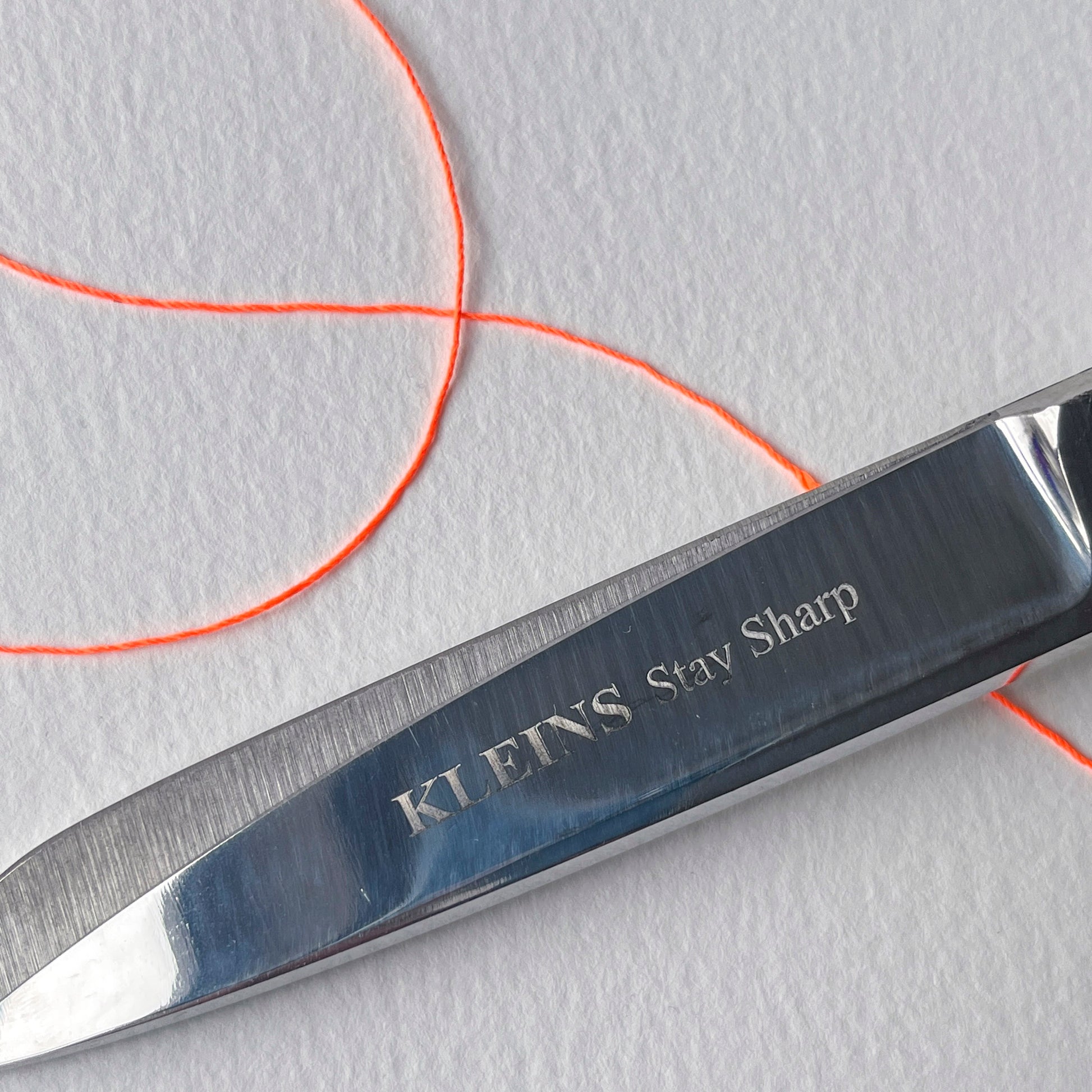 20cm / 8" tailoring shears, Kleins stay sharp brand and excellent for professional or domestic sewing.