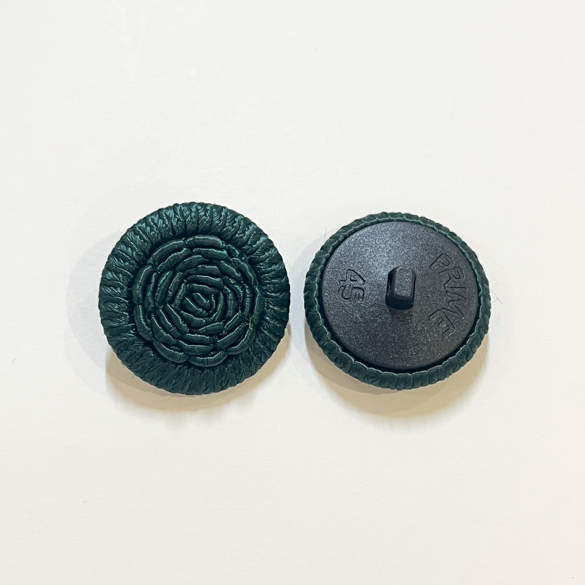 Large Green Vintage Passementerie Corded Coat Buttons - 29mm – Kleins ...