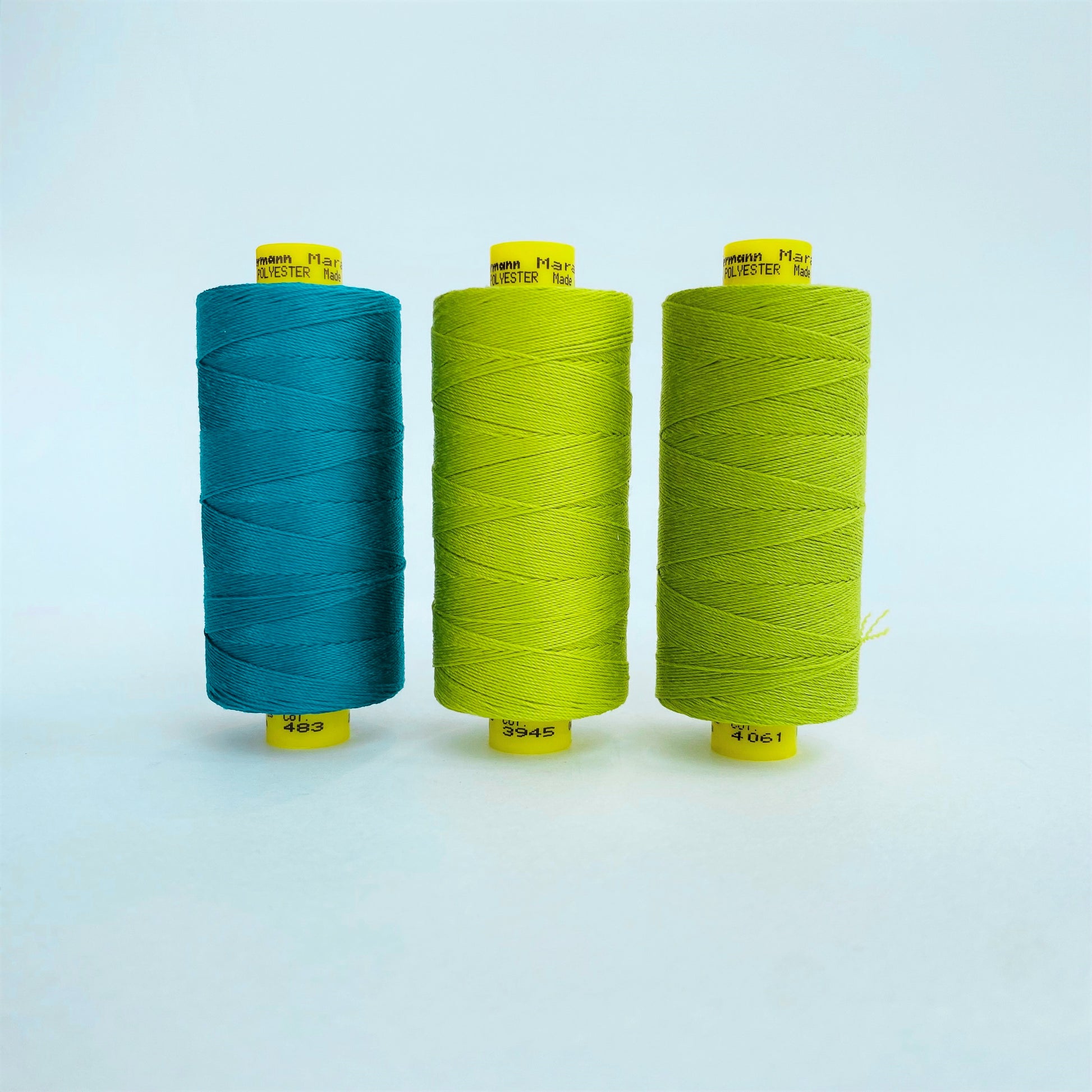 Gutermann Mara #30 Top-Stitch Sewing Thread 300m Spools (Green & Teal Shades) - Kleins Haberdashery
