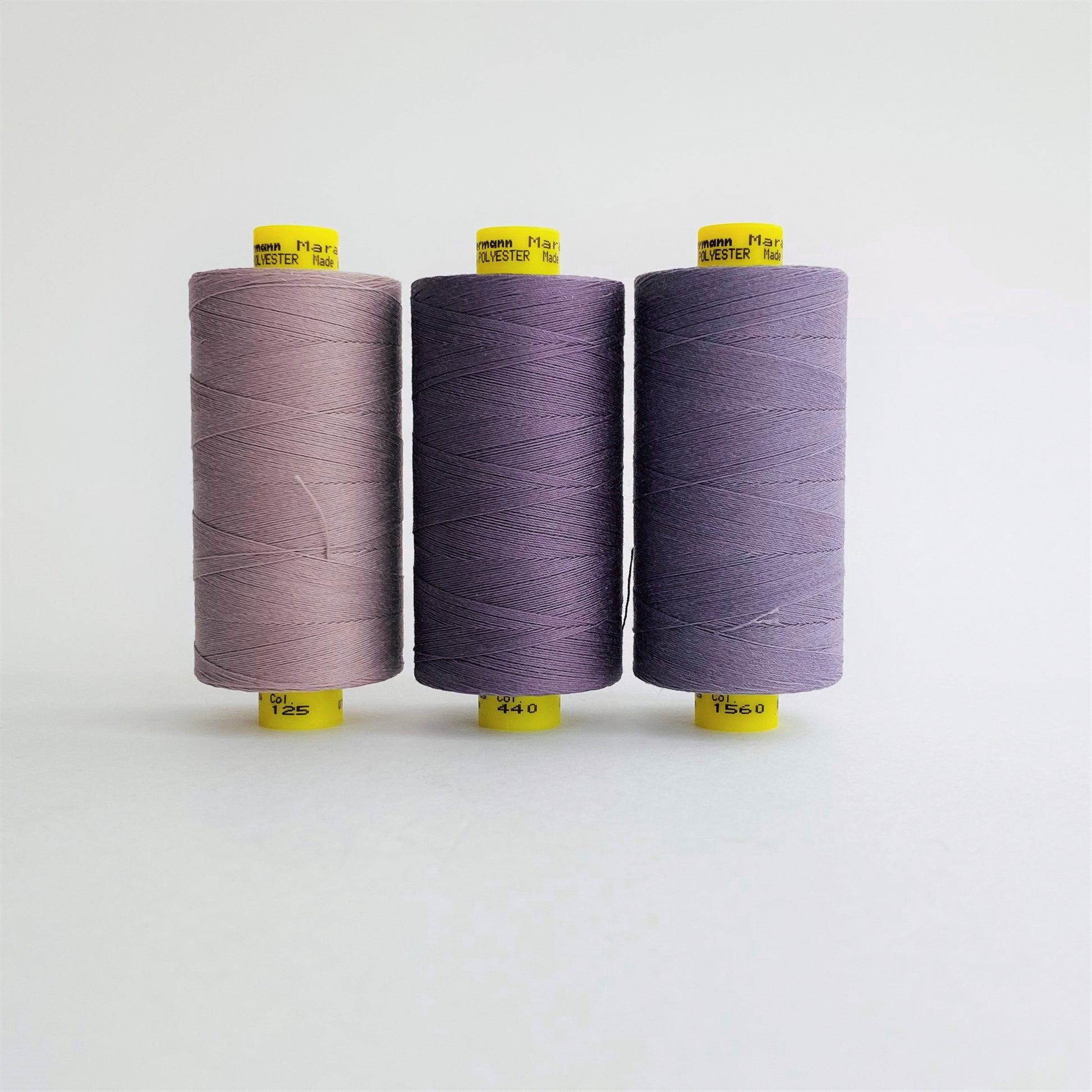 Gutermann Mara #70 Strong Sewing Thread 700m Spools (Mauve Shades) - Kleins Haberdashery