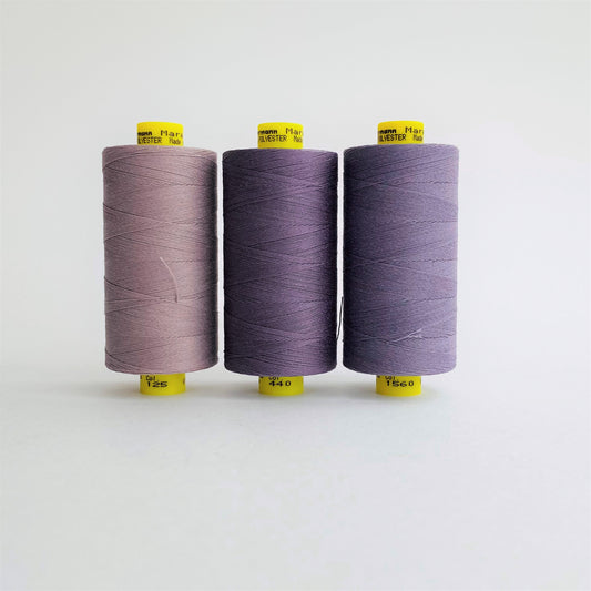 Gutermann Mara #70 Strong Sewing Thread 700m Spools (Mauve Shades) - Kleins Haberdashery