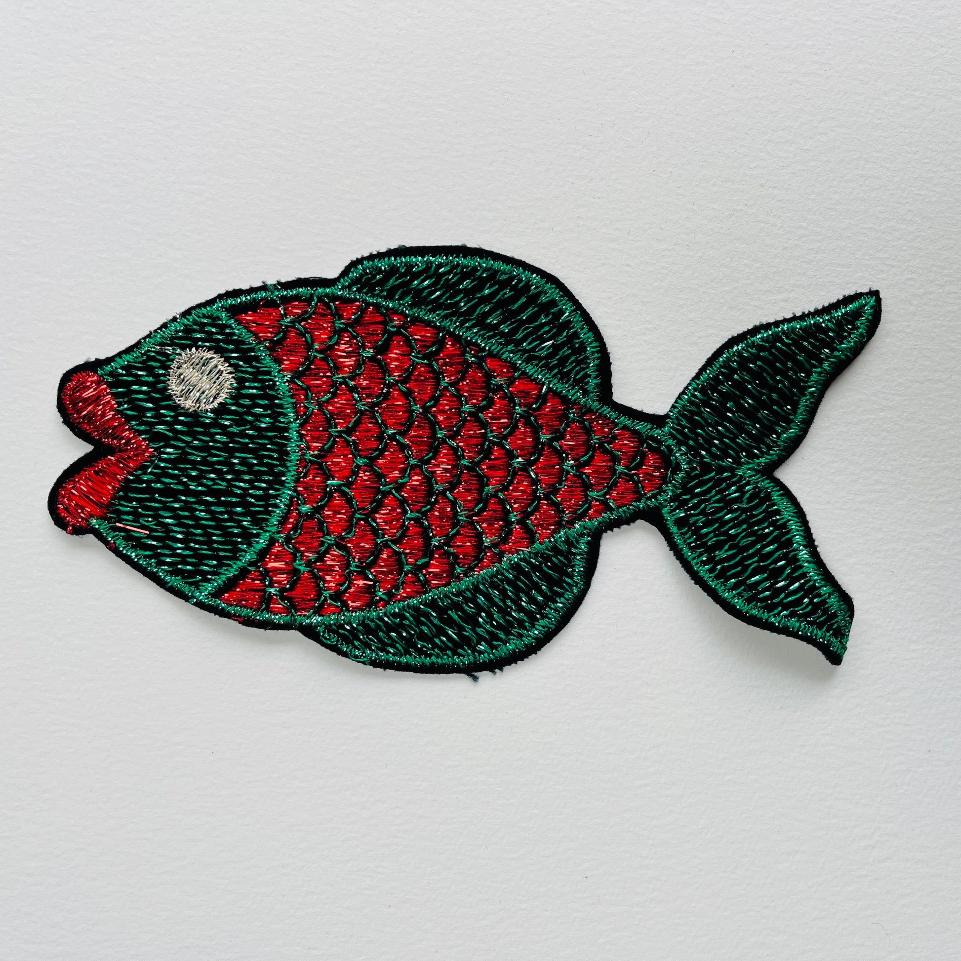 Big Fish embroidered patch - Kleins Haberdashery