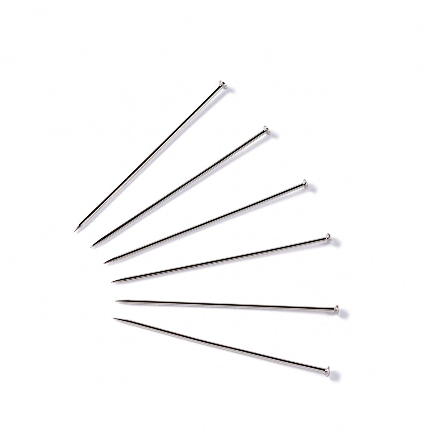 200g box 34mm x 0.6mm tailoring pins - Kleins Haberdashery