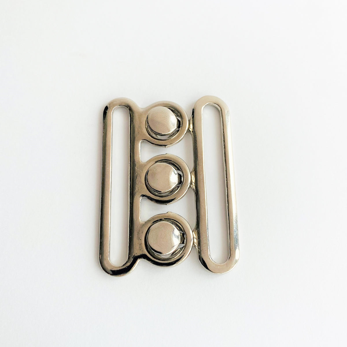5cm Vintage Silver Nurse / Waspie Cinch Belt Buckle
