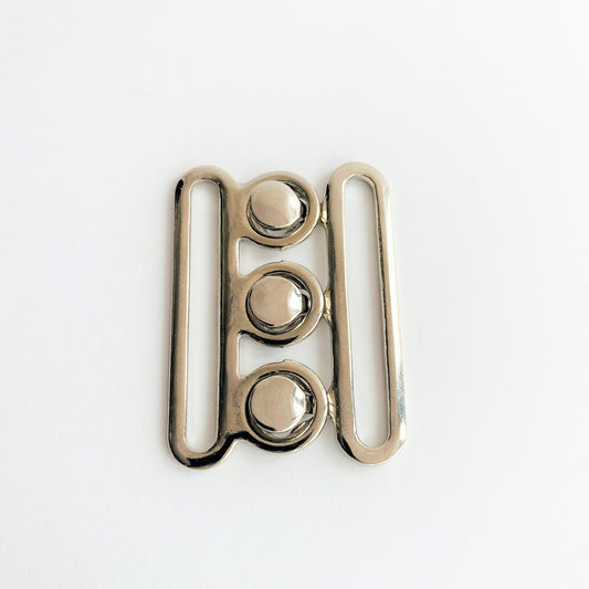 5cm Vintage Silver Nurse / Waspie Cinch Belt Buckle