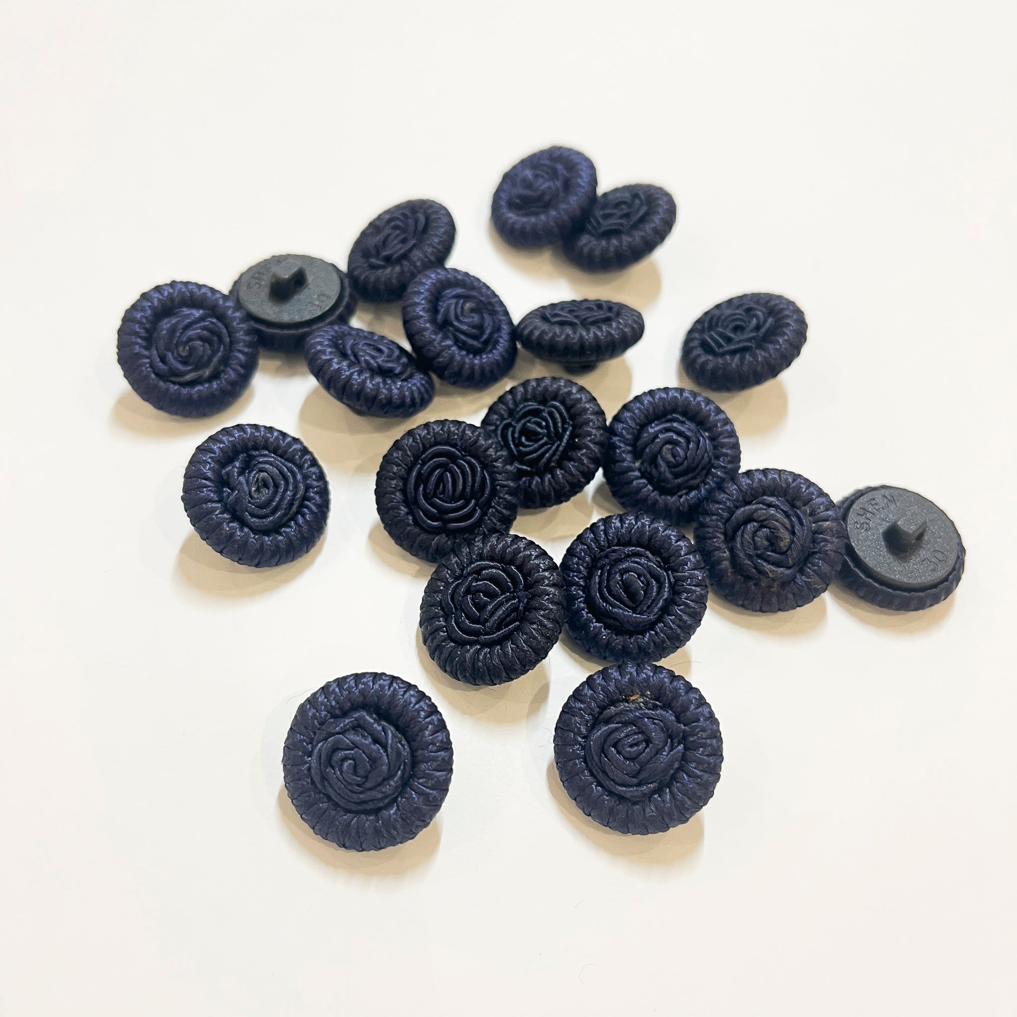Small navy hotsell blue buttons